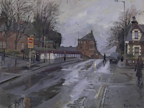 Rain, Cathcart Road, Crosshill