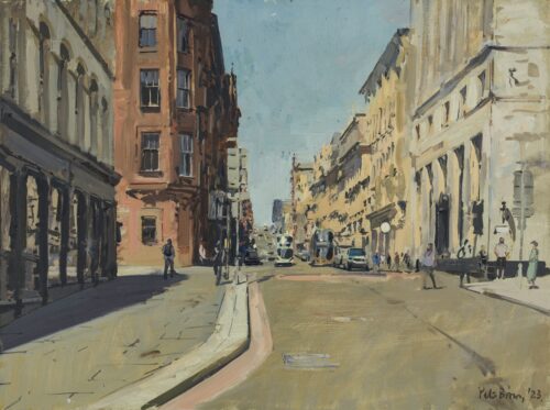 West George Street from Nelson Mandela Place