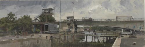 The swing Bridge, Brunel Way, Bristol