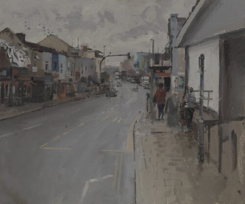 Rain, Church Road, St George April 2024