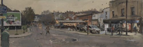 End of an Autumn Afternoon, York Street, St Werburghs towards Montpelier