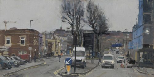 Avon Street from Feeder Road, St Phillip’s Marsh, February 2025