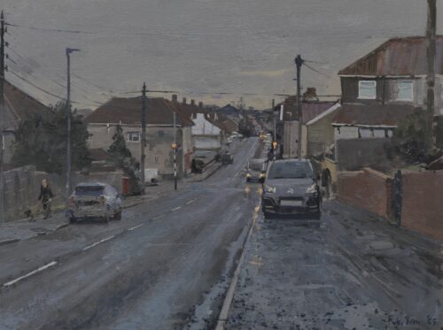 Forest Road, Potters Wood, January 2025