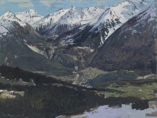 La Maurienne from Above Aussois, April 2025