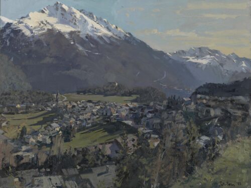 Early Evening over Aussois, La Maurienne