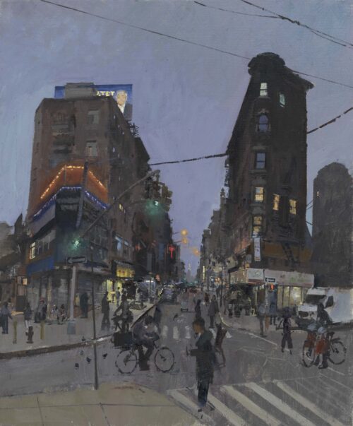 From Noisy Island, Eldridge and Division, Early March Evening, 2025