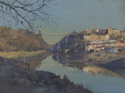 January Morning from within the Shadow of the Brunel Way (Bristol)