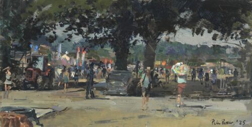 Towards Other Stage from Leftfield, Litter Picker's Tractor, 2025
