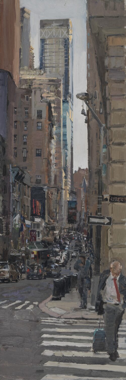 Nassau Street from Liberty, New York