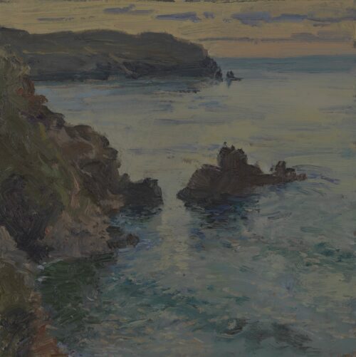 Fading Light from the Path from Hope Cove to Thurlestone