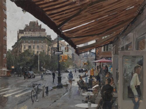 September Rain from Village Vanguard, West Village, 2025