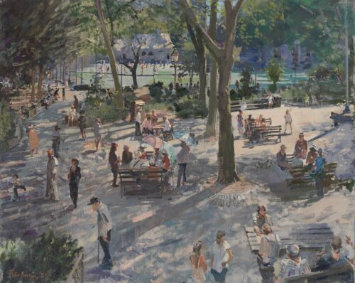 Columbus Park, Card Games and Soccer