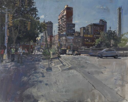September Morning, Canal Street from Chrystie St