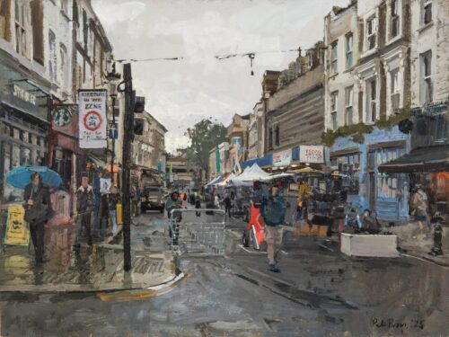 Rain, Portobello Road