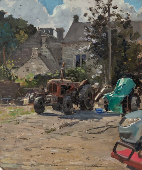 Nuffield Tractor, Yard, Chalford