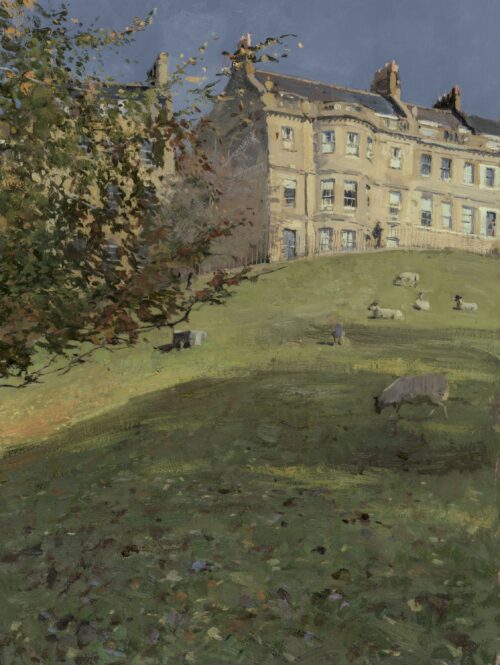 Autumn Morning, Lansdown Crescent