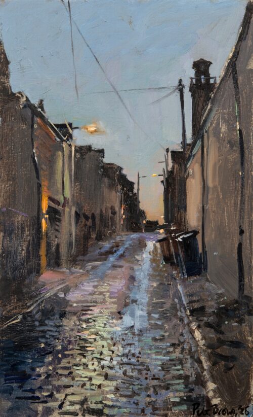 Late January Afternoon, Woodside Terrace Lane