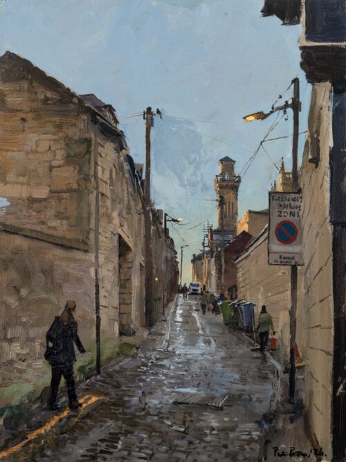 Bright January Afternoon, Woodside Terrace Lane