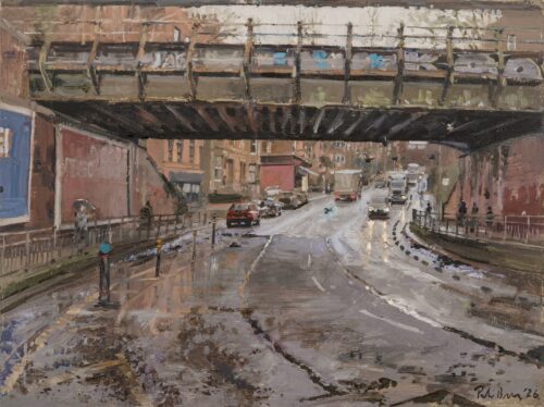Rain, Clarence Drive, Hyndland, February 2026