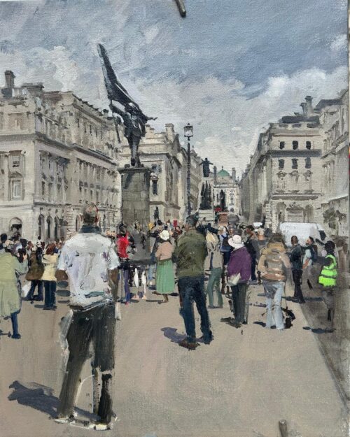 '5th May, Banksy statue' - SORRY, NO LONGER AVAILABLE