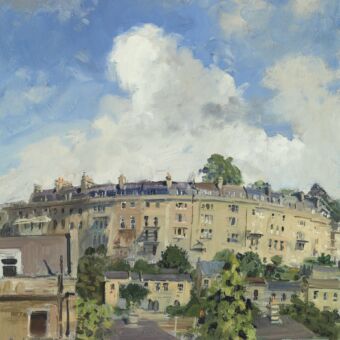 50 Widcombe Crescent from Forefield Rise