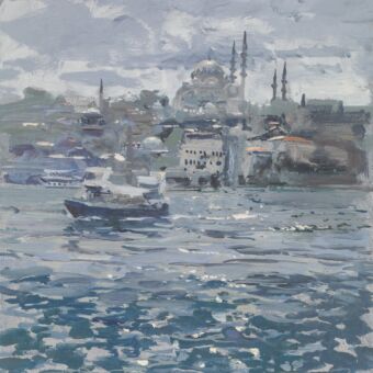 101 Süleymaniye Mosque from the Galata Bridge