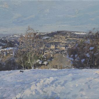 28 Sun and Snow, Rainbow Wood Fields