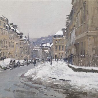22 Snow from the End of Bennett Street
