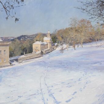 27 Sledge Tracks and St Peter's, Prior Park