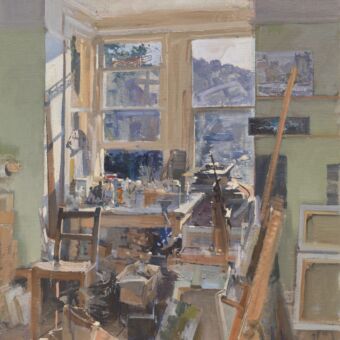 82 August Morning, the Studio