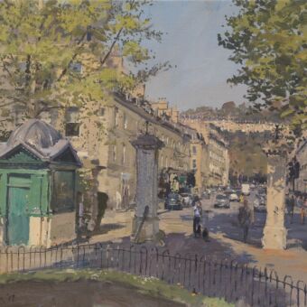 35 The Old Ticket Office and Bathwick Street from Sydney Gardens