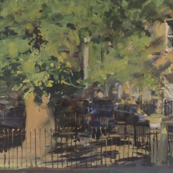 66 Early Morning outside the Dentist, Green Park