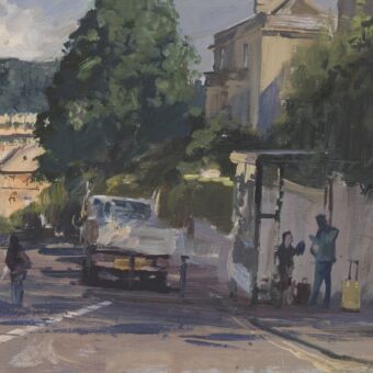 57 Bathwick Hill from Cleveland Walk