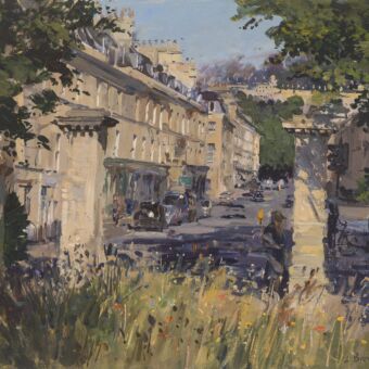 42 The Bathwick Street Entrance to Sydney Gardens, Good Friday