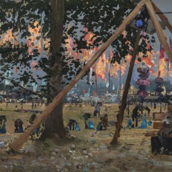 Litter Pickers from The Glade, Glasto 2022