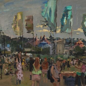 West Holts, Morning, Glastonbury 2022