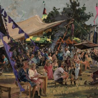 The Tiny Tea Tent, Glasto 2022