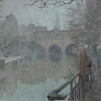 Foggy Morning, Pulteney Bridge