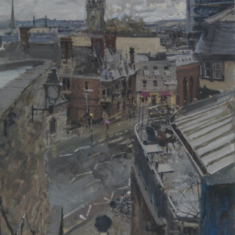 Top of The Christmas Steps, Rain