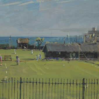 Croquet from Fortfield Terrace, Sidmouth