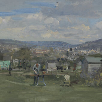 Monksdale Road Allotments I, April 2021