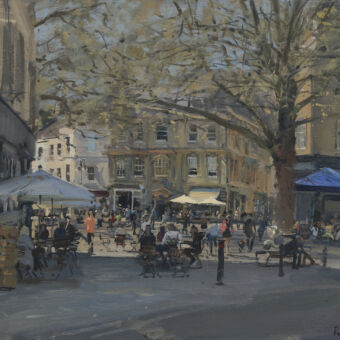 Kingsmead Square from Westgate Street