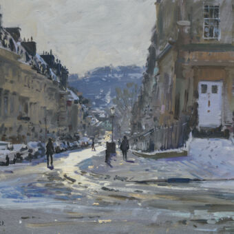 Sun on Melting Snow, Gay Street