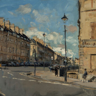 Great Pulteney Street from Sydney Gardens