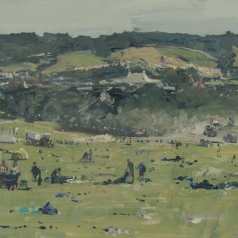 Big Ground, The Monday after, Take Down, Recyclers, Bin bags, Tents and Dust, Glastonbury 2023