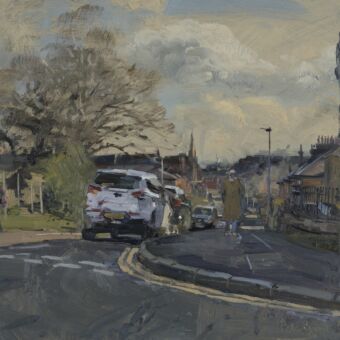March Afternoon Randolph Rpad from Beechwood Drive, Broomhill