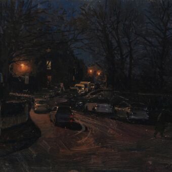 March Evening, Kirklee Terrace from Cuku Café March Evening, Kirklee Terrace from Cuku Café
