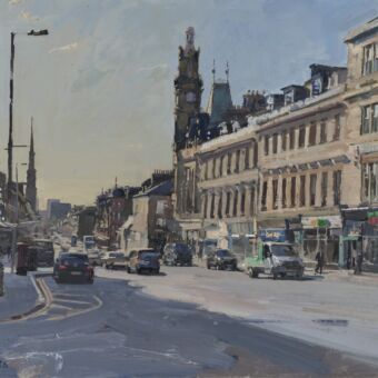 Kelvinbridge, Early April Morning (currently available at https://www.lemondgallery.com) Kelvinbridge, Early April Morning (currently available at https://www.lemondgallery.com)