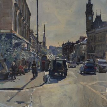 Kelvinbridge, April Morning (currently available at: https://www.lemondgallery.com) Kelvinbridge, April Morning (currently available at: https://www.lemondgallery.com)