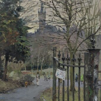 Kelvingrove Park Entrance, Gray Street, February Morning (currently available at: https://www.lemondgallery.com) Kelvingrove Park Entrance, Gray Street, February Morning (currently available at: https://www.lemondgallery.com)
